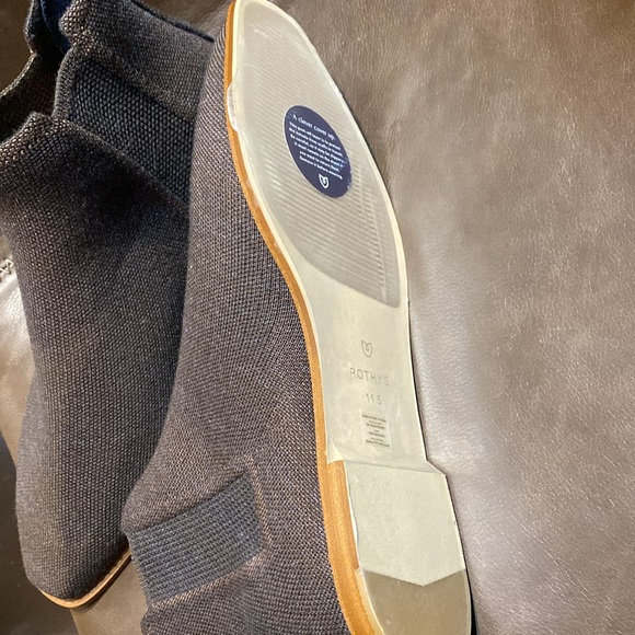 Rothy’s The Merino Ankle Boots 11.5 coco brown - Picture 3 of 3